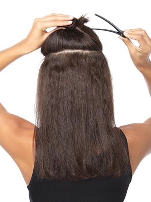 18 Wavy HF Synthetic Hair Extensions Kit (8 Piece) - Image 4