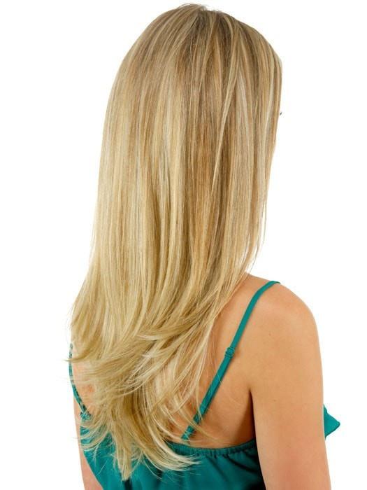 22 Straight HF Synthetic Hair Extension (1 Piece) | Clip In - Image 8
