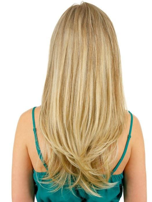 22 Straight HF Synthetic Hair Extension (1 Piece) | Clip In - Image 9