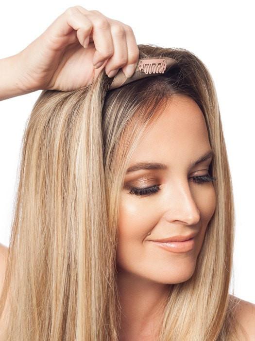 easiPart HH XL 18 | Remy Human Hair Topper (Mono Top) - Image 4