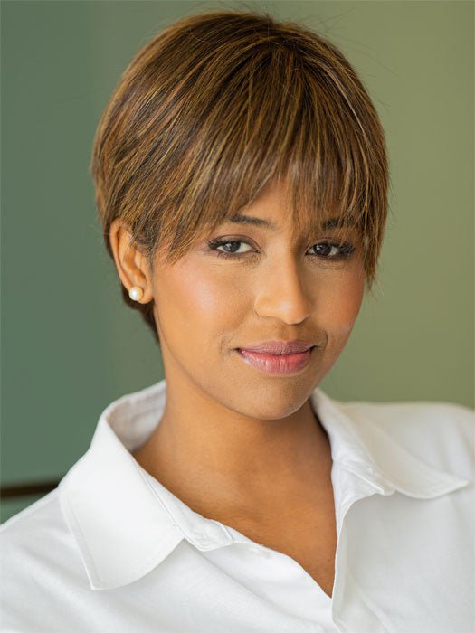 Paula | Human Hair/Synthetic Hair Blend Lace Front Wig (Mono Top) - Image 4