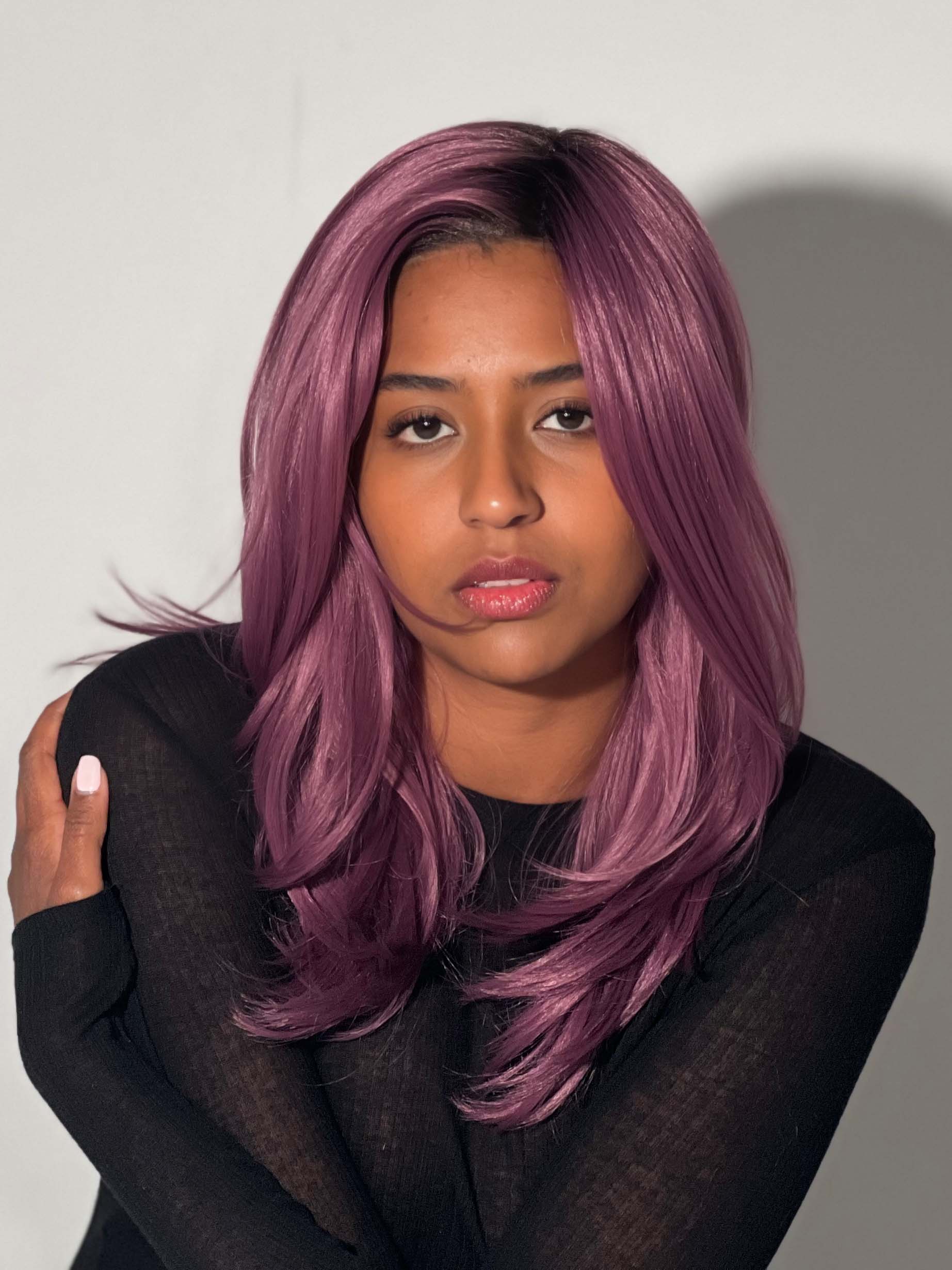 Cosmo Sleek | Synthetic Lace Front Wig (Lace Part) - Image 5