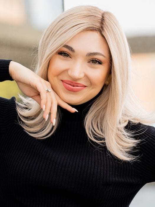 Taste | Human Hair/Synthetic Blend Lace Front Wig (Mono Part) - Image 3